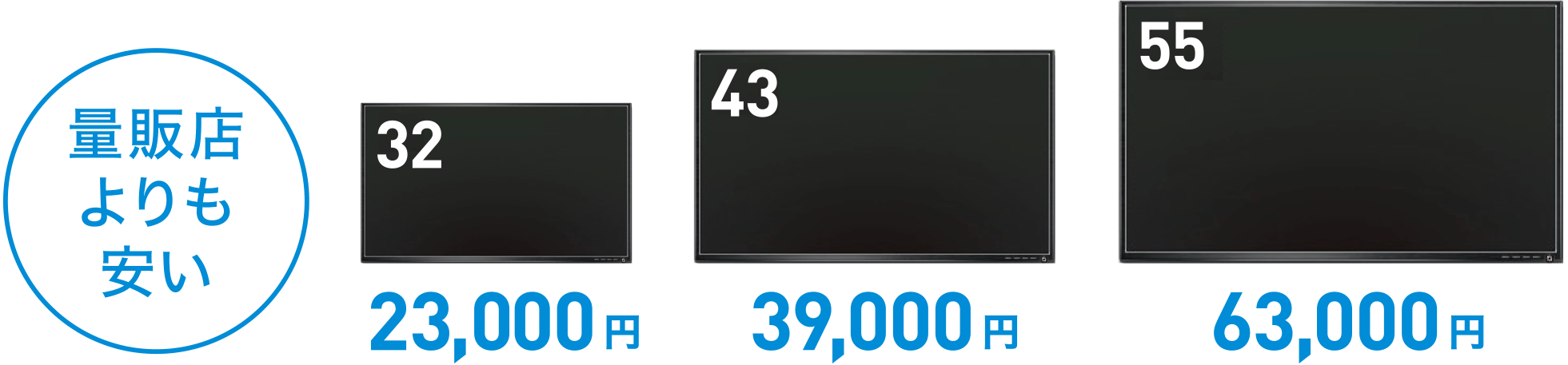 量販店よりも安い