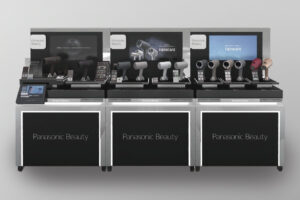 クラモニ活用パナソニック様ドライヤーブランディング什器イメージ